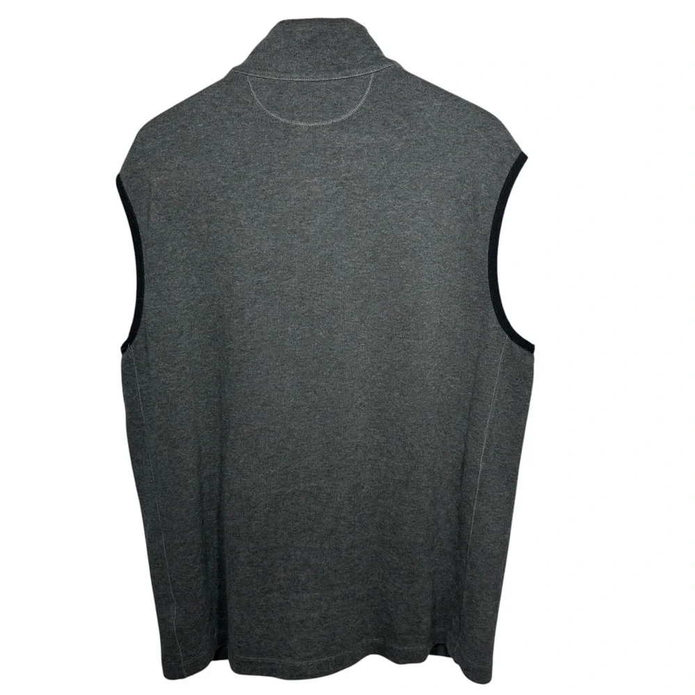 Polo Ralph Lauren Mens Vest Sz XL Gray Cotton Lightweight Pony Logo Classic‎